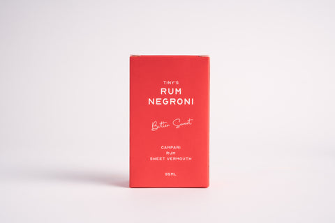 Rum Negroni Bottled Cocktail