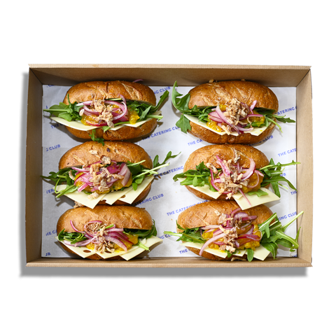 Cheese And Pickle Roll Platter