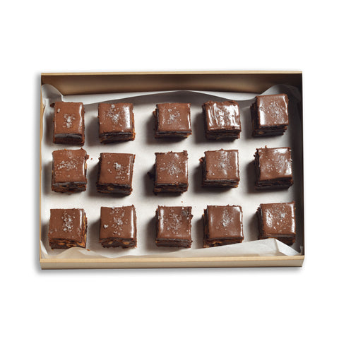 Chocolate and Hazelnut Brownie Platter