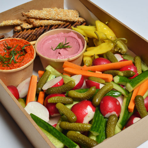 Crudités and Dips Platter