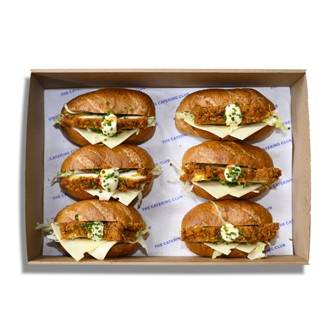 Crumbed Chicken Roll Platter