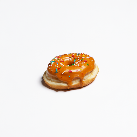 Caramel Glazed Ring Doughnut - Individual
