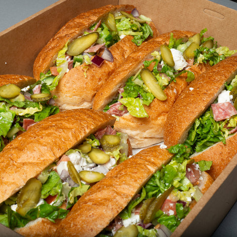 Chop Salad Roll Platter