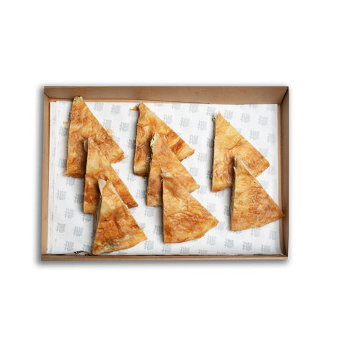 Cheese and Spinach Burek Platter