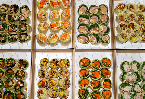 Wrap Catering Sydney | Fresh & Tasty Lunch Options