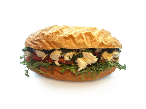 Huge Buffalo Mozzarella Sandwich