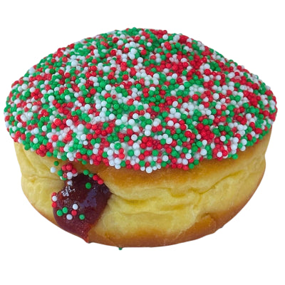 CHRISTMAS JAM FILLED DONUT
