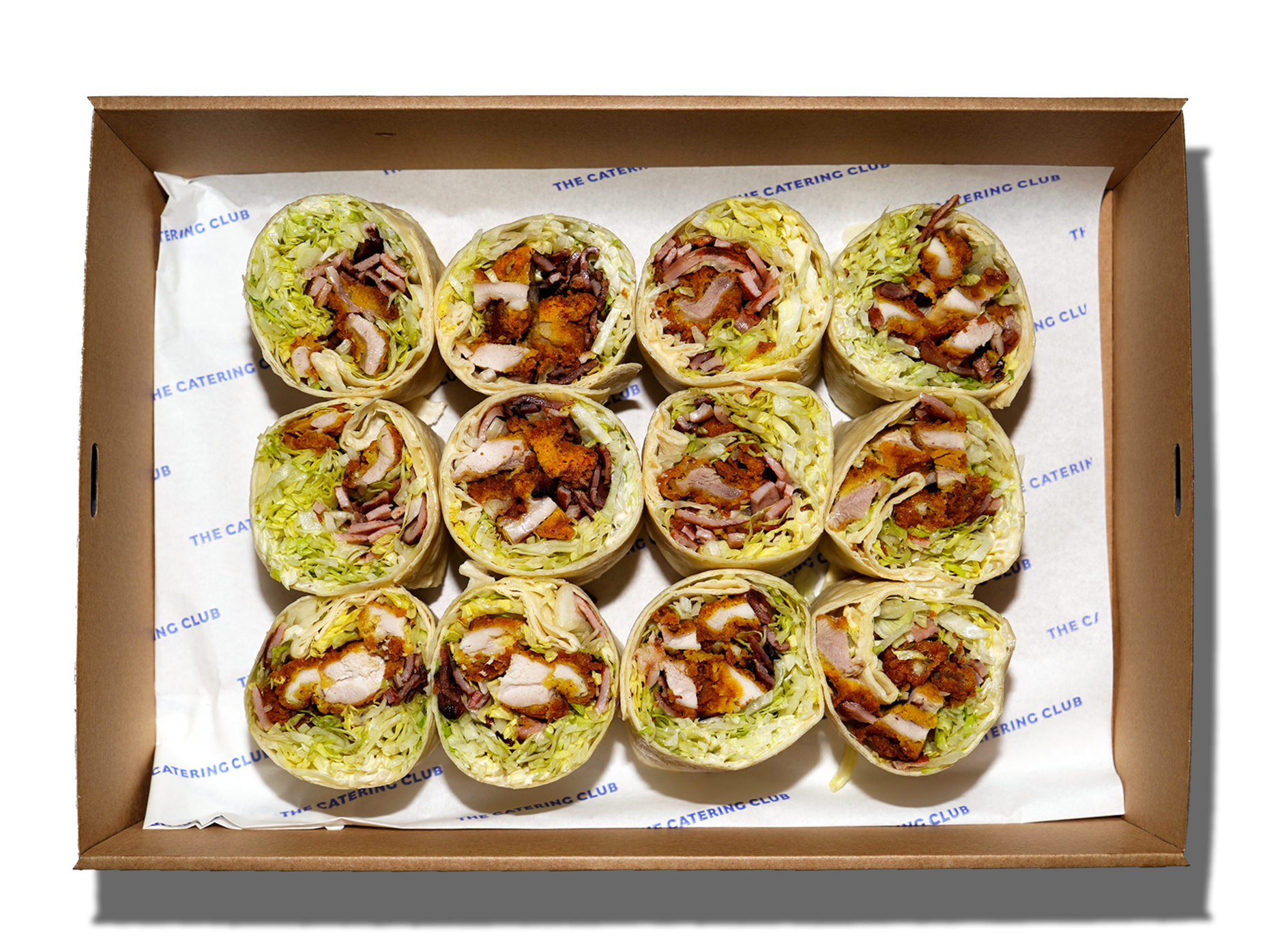 Caesar Wrap Platter – The Catering Club