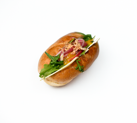 Cheese And Pickle Roll - Individual