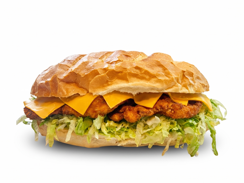 Huge Chicken Schnitzel Sandwich