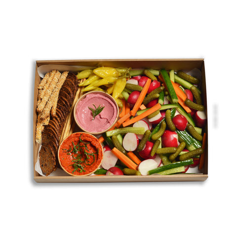 Crudités and Dips Platter