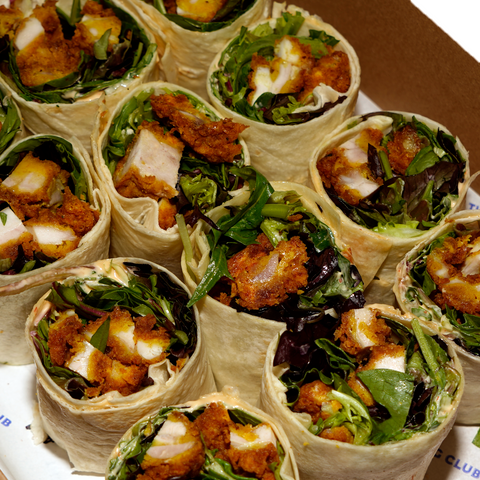 Crumbed Chicken Wrap