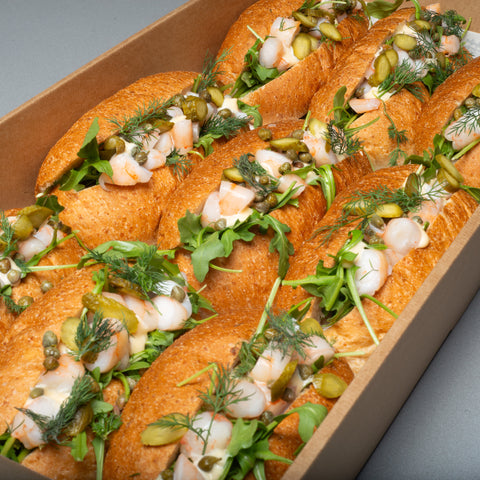 Prawn Mayo Roll Platter