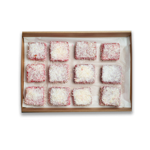 Raspberry Lamington Platter