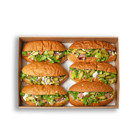 Chop Salad Roll Platter