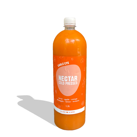 Cold-pressed 100% carrot juice (1500mL), perfect for refreshing, healthy beverages in Sydney.