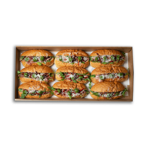 Prosciutto and Parmesan Roll Platter