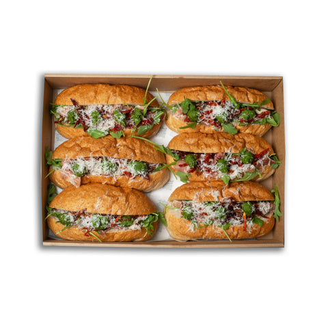 Prosciutto and Parmesan Roll Platter